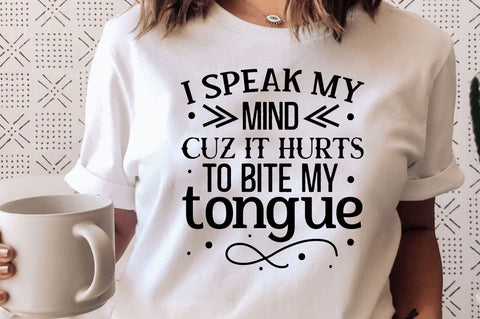 Sarcastic Quote Svg Bundle SVG Regulrcrative 