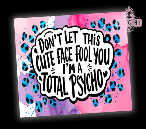 Sarcastic Quotes Tumbler, 20oz Tumbler Wrap, Sublimation PNG, Funny Quote Design, Sarcastic Tumbler Wrap, Custom Tumbler Gift, Digital Download Sublimation SvggirlplusArt 