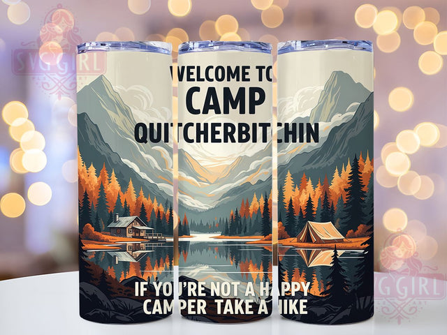 Sarcastic RV Life Camping Tumbler Wrap, Sarcastic Outdoor Design, Camping Humor Gift, RV Life Quote, Camper Humor Art, Outdoor Lifestyle Fun, Camping Quote Wrap Sublimation SvggirlplusArt 