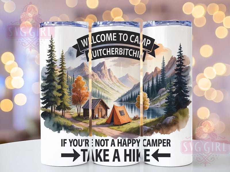Sarcastic RV Life Camping Tumbler Wrap, Sarcastic Outdoor Design, Camping Humor Gift, RV Life Quote, Camper Humor Art, Outdoor Lifestyle Fun, Camping Quote Wrap Sublimation SvggirlplusArt 