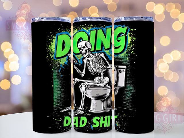 Sarcastic Skeleton 20oz Tumbler Wrap Sublimation Design, Straight Tapered Tumbler Wrap, Funny Skeleton Tumbler Png, Instant Digital Download Sublimation SvggirlplusArt 