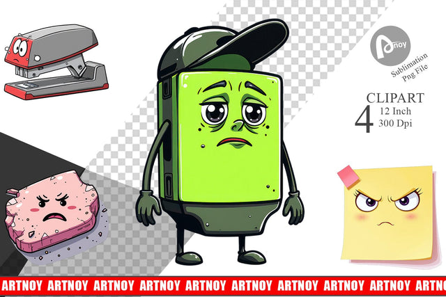 Sarcastic Study Buddies Clipart Sublimation artnoy 