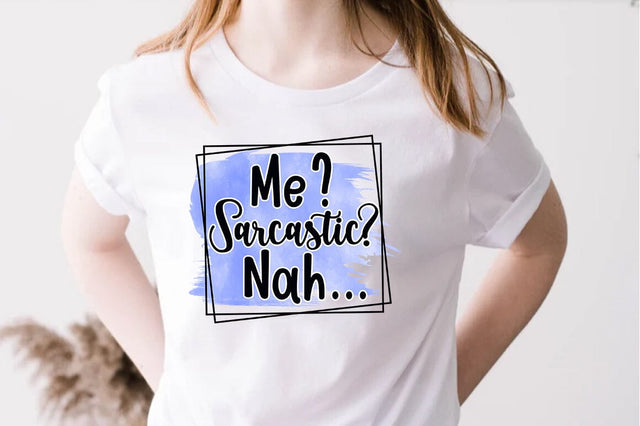 Sarcastic Sublimation PNG file SVG Svgcraft 