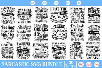 Sarcastic SVG Bundle, Funny SVG Cut Files, Sarcastic Mug Bundle, SVGs,Quotes and Sayings,Food & Drink,On Sale, Print & Cut SVG DesignPlante 503 