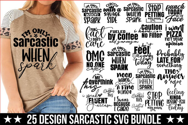 Sarcastic SVG Bundle SVG orpitasn 