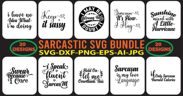 SARCASTIC-SVG-BUNDLE SVG Syaman 