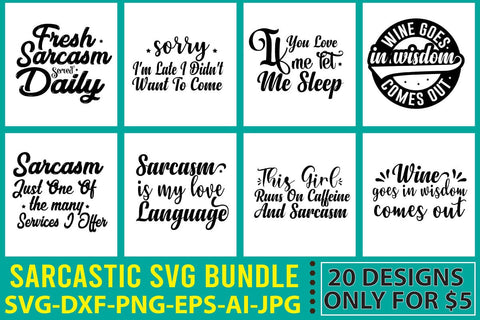 SARCASTIC-SVG-BUNDLE SVG Syaman 