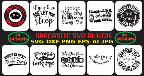 SARCASTIC-SVG-BUNDLE SVG Syaman 