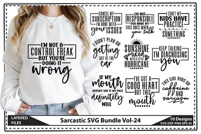 Sarcastic SVG Bundle Vol-24 SVG shah alam 