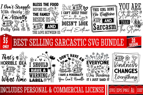 Sarcastic SVG Bundle,Sarcastic Sublimation Bundle,Funny SVG Bundle,Sarcastic Sticker Bundle,Sarcastic Shirt Design,Sarcastic SVG Design,Sarcastic Cut Files,Funny SVG bundle, sarcastic quotes svg SVG BlackCatsMedia 