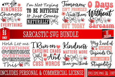 Sarcastic SVG bundle,Sarcastic SVG Designs,Sarcastic Sublimation Bundle | Sarcastic SVG Bundle | |Funny Sarcastic Bundle Quotes | Motivational SVG Bundle, Funny Sarcastic SVG Bundle SVG BlackCatsMedia 