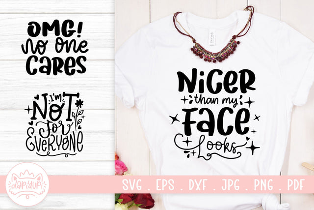 Sarcastic SVG Cut File SVG dapiyupi store 