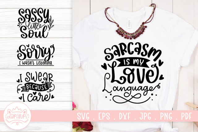 Sarcastic SVG Cut File SVG dapiyupi store 