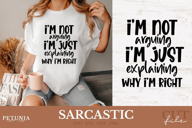 Sarcastic SVG | Funny Sayings SVG SVG Petunia Digital Design 