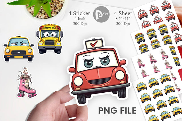 Sarcastic Transport Squad Sticker Sublimation artnoy 