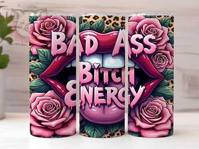 Sarcastic Tumbler, Badass Bitch, Sassy Quotes, 20oz Tumbler, Funny Sayings, Sublimation Wrap, Unique Gifts Sublimation Lara' s Designs 