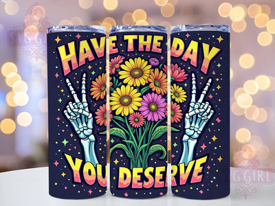 Sarcastic Tumbler, Peace Design, 20oz Sublimation, Funny Quote, Digital Download, Humor Drinkware, Unique Tumbler Sublimation SvggirlplusArt 