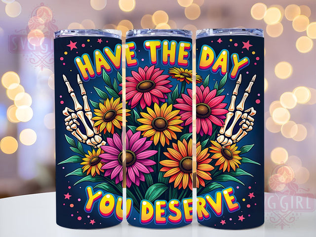 Sarcastic Tumbler, Peace Design, 20oz Sublimation, Funny Quote, Digital Download, Humor Drinkware, Unique Tumbler Sublimation SvggirlplusArt 