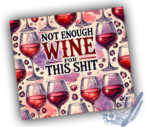 Sarcastic Wine Lover 20oz Tumbler, 20oz Sublimation, Wine Lover Gift, Sarcastic Drinkware, Custom Tumblers, Humor Gift, Wine Quote Tumbler Sublimation ToriDesigns 