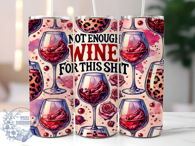 Sarcastic Wine Lover 20oz Tumbler, 20oz Sublimation, Wine Lover Gift, Sarcastic Drinkware, Custom Tumblers, Humor Gift, Wine Quote Tumbler Sublimation ToriDesigns 