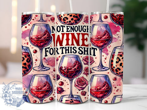 Sarcastic Wine Lover 20oz Tumbler, 20oz Sublimation, Wine Lover Gift, Sarcastic Drinkware, Custom Tumblers, Humor Gift, Wine Quote Tumbler Sublimation ToriDesigns 