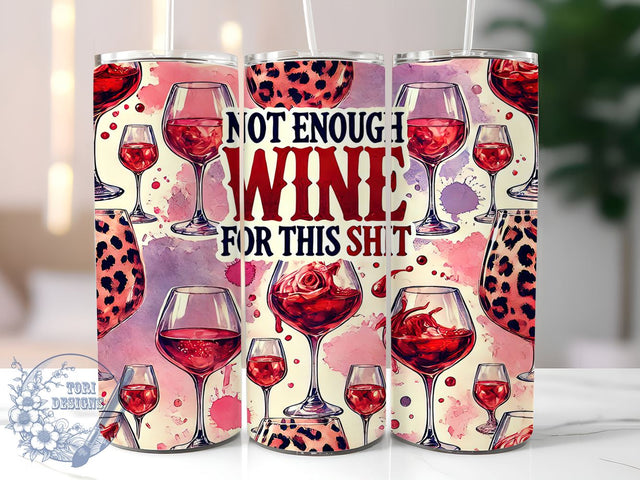 Sarcastic Wine Lover 20oz Tumbler, 20oz Sublimation, Wine Lover Gift, Sarcastic Drinkware, Custom Tumblers, Humor Gift, Wine Quote Tumbler Sublimation ToriDesigns 