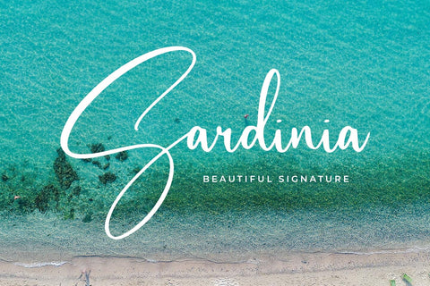 Sardinia Font Abo Daniel Studio 