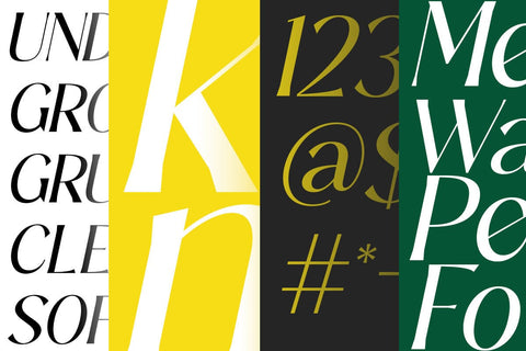 Sarghet Slant Font Rotterlab studio 