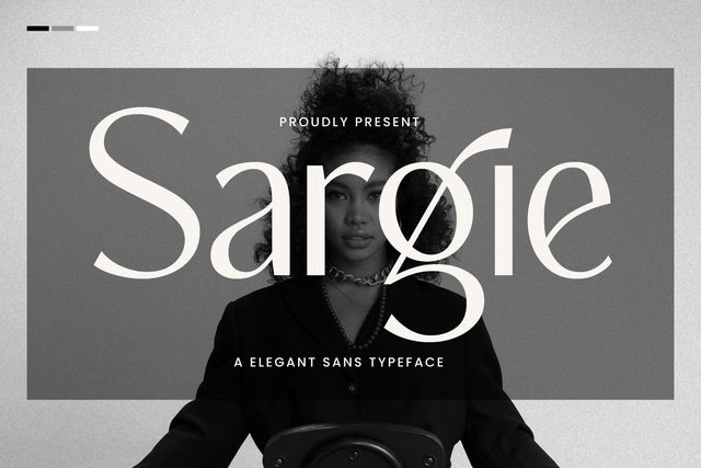 Sargie - Elegant Sans Font studioalmeera 