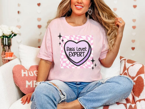 Sass Level Expert Funny Valentine Made for DTF and Sublimation PNG SVG DXF EPS SVG So_Fontsy_VIP 