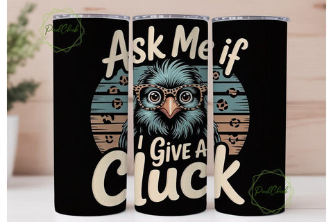 Sassy Bird 20oz Tumbler Wrap Sublimation PixelChick 