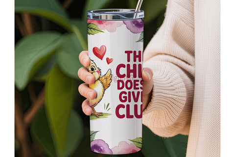 Sassy Chick 20oz Tumbler Wrap Sublimation DesignSVG 