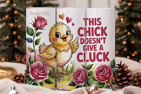 Sassy Chick 20oz Tumbler Wrap Sublimation DesignSVG 
