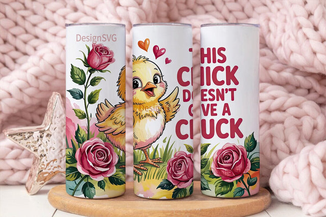 Sassy Chick 20oz Tumbler Wrap Sublimation DesignSVG 