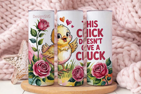 Sassy Chick 20oz Tumbler Wrap Sublimation DesignSVG 