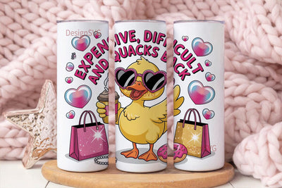 Sassy Duck 20oz Tumbler Wrap Sublimation DesignSVG 