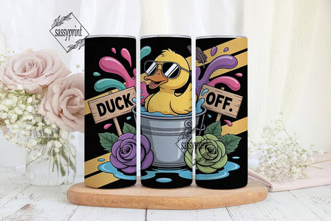 Sassy Duck 20oz Tumbler Wrap Sublimation sassyprint 
