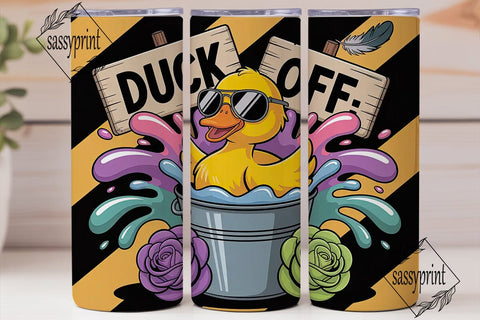 Sassy Duck 20oz Tumbler Wrap Sublimation sassyprint 