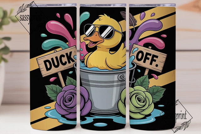 Sassy Duck 20oz Tumbler Wrap Sublimation sassyprint 