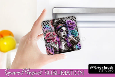 Sassy Girl Magnet Sublimation, Sarcastic Quotes Magnet Sublimation OrangeBrushStudio 