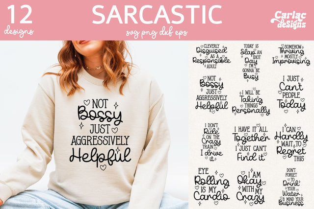 Sassy Girl Quote SVG PNG SVG Carla C Designs 