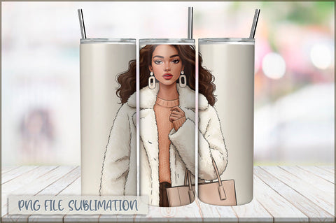 Sassy Girl Sarcastic 20 Oz Tumbler Wrap PNG Sublimation Shetara Begum 