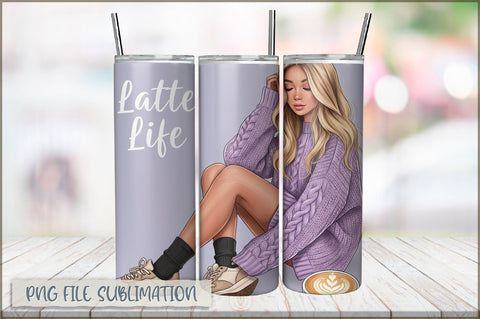 Sassy Girl Sarcastic 20 Oz Tumbler Wrap PNG Sublimation Shetara Begum 