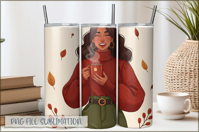 Sassy Girl Sarcastic 20 Oz Tumbler Wrap PNG Sublimation Shetara Begum 