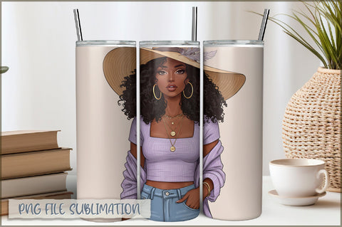 Sassy Girl Sarcastic 20 Oz Tumbler Wrap PNG Sublimation Shetara Begum 