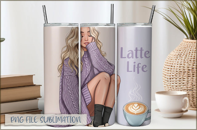 Sassy Girl Sarcastic 20 Oz Tumbler Wrap PNG Sublimation Shetara Begum 