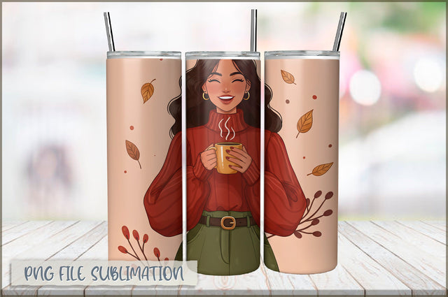 Sassy Girl Sarcastic 20 Oz Tumbler Wrap PNG Sublimation Shetara Begum 