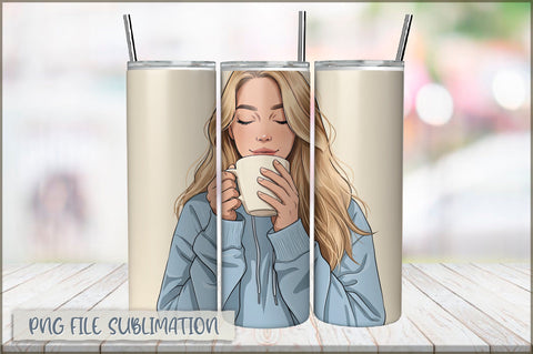 Sassy Girl Sarcastic 20 Oz Tumbler Wrap PNG Sublimation Shetara Begum 