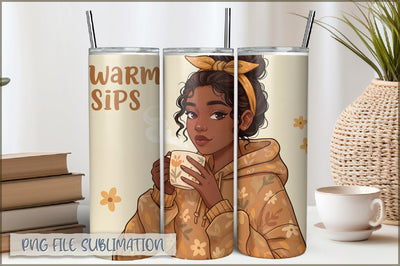 Sassy Girl Sarcastic 20 Oz Tumbler Wrap PNG Sublimation Shetara Begum 