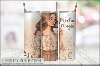 Sassy Girl Sarcastic 20 Oz Tumbler Wrap PNG Sublimation Shetara Begum 